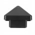  US Direct  2pcs Free Splicing Injection Planting Box Lightweight Planting Box For Gardens Patios Balconies Restaurants Cafes brown