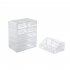  US Direct  2pcs N001 Makeup  Organizer Transparent Cosmetic Storage Drawers Acrylic Makeup Holders With 7 Drawers Transparent