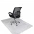  US Direct  2pcs Transparent Floor  Protection  Cushion Chair Cushion With Nails 90x120x0 2cm Convex Shape Floor Cover Transparent color