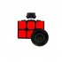  US Direct  3 3 Rubik s Cube Three Layers Hexahedron Puzzle Cubes Brain Teaser Stickered Speed Cube Magic Cube White