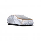 [US Direct] 3-Layer Thickened Car Full Exterior Covers, Rain, Hail And Uv Protection, Size: 170 X 65x 47 Inches, Net Weight 7.1 Pounds, Thickness 0.16 Inches