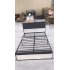  US Direct  3 Linen   iron Soft clad iron tube bed Full bed
