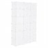 US Direct  3 Rows 12 tier Portable Shoe Rack Organizer  40 x 30cm Cube Shoe Cabinet Steel Wire 122 x 32 x 180cm White