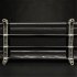  US Direct  3 Tier 6 Cube Storage Rack Steel  Closet Organizer Staircase Organizer DIY Storage Shelf black