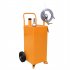  US Direct  30 Gallon Gas Caddy Portable Manual Dispenser Square Fuel Container For Trucks Lawn Mowers Atv Boats Turmeric