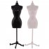  US Direct  30cm Mini Mannequin Dress Clothes Gown Model Stand for Doll Display Holder black
