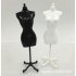  US Direct  30cm Mini Mannequin Dress Clothes Gown Model Stand for Doll Display Holder black