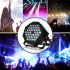  US Direct  36 LED 1W Par Lights RGB Changeable Color 7 Lighting Modes Stage Lights Remote Control DMX Control Disco Lights US Plug