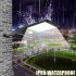  US Direct  36led Solar Wall Light 280lm Waterproof Dust proof High Brightness Lamp For Hospitals Universities Schools black