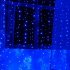  US Direct  3Mx3M 300 LED Outdoor String Light Curtain Light for Christmas Xmas Wedding Party Home Decoration US Warm White