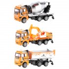 US 3PCS Diecast Metal Car Models Play Set Builders Construction Trucks Vehicle Playset