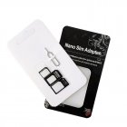 US 3PCS Restoring SIM Card Sleeve & 1 PC SIM Card Removing Pin Cell Phone Accessories Set