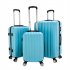  US Direct  3pcs 3 in 1 Multifunctional Large Capacity Traveling Storage Suitcase For Men Women Business Trip Outdoor Travel blue