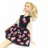  US Direct  3pcs 5pcs Handmade Casual Style Bobbi Doll Clothes Set Elegant Dress for 11  dool Pullip Doll Jenny Doll for Girls  Birthday Gift Z style
