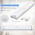  US Direct  3pcs Led Motion Sensor Cabinet Lights Wireless Usb Rechargeable Kitchen Night Lights 7 6 Inch Stick On Lights White