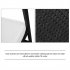  US Direct  3pcs Single Rocking Chair Coffee Table Set Comfortable Weather resistant Uv resistant For Garden Decoration black