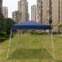  US Direct  3x3 Meters Oxford Cloth Tent No Surrounding Cloth N001 Portable Folding Shed For Outdoor Use blue