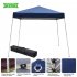  US Direct  3x3 Meters Oxford Cloth Tent No Surrounding Cloth N001 Portable Folding Shed For Outdoor Use blue