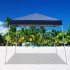  US Direct  3x3 Meters Oxford Cloth Tent No Surrounding Cloth N001 Portable Folding Shed For Outdoor Use blue