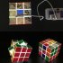  US Direct  3x3x3 LED Light up Magic Cube USB Charged Glowing Speed Cube Brain Teaser Puzzle Toy for Magic Cube Lovers