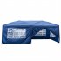 US Direct  3x6m 4 Window Practical Waterproof Folding Tent Sunscreen Windproof Easy Set Up Large Family Tents With Carrying Case blue
