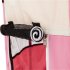  US Direct  40inch Folding Pet Game Fence Tent Portable Round Dog House Cat Nest Bed With Zipper Pink