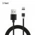  US Direct  5 Feet Nylon Braided Micro USB Charging And Data Sync Cable with LED Light for Android Device