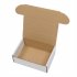  US Direct  50pcs Carton 6 x 4 x 2   Corrugated Paper Boxes Corrugated Mailers White Cardboard Shipping Boxes  15 2 x 10 x 5 cm  White