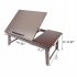  US Direct  53cm Adjustable Computer Desk With Drawers Retro Plain Design Multi functional Portable Bamboo Knee Desk Tray sun flower