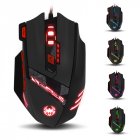 [US Direct] 6 Color Breathing Lamp DPI 6 File Adjustment Photoelectric Wired Gaming Mouse