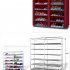  US Direct  6 Tier Shoe  Rack Shoe Shelf Non Woven Storage Closet Organizer Cabinet gray