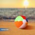  US Direct  6PCS 20CM Rainbow Color Inflatable Beach Ball Kid s Water Polo Birthday New Year Christmas Halloween Gift Toy Colorful