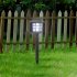  US Direct  6pcs Led Solar Light 600mah Rechargeable Battery Garden Landscape Light For Outdoor Yard Garden Pathway Decor White