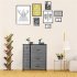  US Direct  7  Drawers  Dresser Furniture Storage  Cabinet For Bedroom  Hallway Closet Office Organizations Dark gray