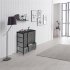 US Direct  7  Drawers  Dresser Furniture Storage  Cabinet For Bedroom  Hallway Closet Office Organizations Dark gray