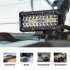  US Direct  7 inch 400W LED Work Light Bar Flood Spot Beam Offroad 4WD SUV Driving Fog Lamp  black