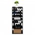  US Direct  7 layer Wooden Shoe  Rack Storage Mount Household Furniture Room Organizer black