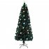  US Direct  7ft 290 Branches Christmas Tree Easy Setup Bright Spot In Home Decorating For Christmas Night Delightful Decoration For Home Office Party 290 Branch