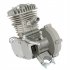  US Direct  80cc Petrol Engine Kit Increasing Power Bicycle Motor Component Set Bike Modification Accessories silver