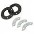  US Direct  80cc Petrol Engine Kit Increasing Power Bicycle Motor Component Set Bike Modification Accessories silver
