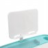  US Direct  80cm Lifting Desktop Can Tilt Children Learning Table Chair  with Reading Frame Without Lamp  blue green