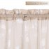  US Direct  90GSM Dolisha Hawthorn Embroidered Small Curtain