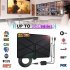  US Direct  960 Miles TV Aerial Indoor Amplified Digital HDTV Antenna with 4K UHD 1080P DVB T Freeview TV for Life Local Channels Broadcast As shown