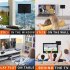  US Direct  960 Miles TV Aerial Indoor Amplified Digital HDTV Antenna with 4K UHD 1080P DVB T Freeview TV for Life Local Channels Broadcast As shown