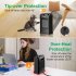  US Direct  ACEKOOL 1 PP desktop ceramic PTC heater KPT 150 0589A cold wind plus high and low heating power 850W 1500W overheat protection drop protection winte