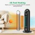  US Direct  ACEKOOL Portable Space Heater HF1 1500W 2s Heat Up with Thermostat
