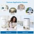  US Direct  ACEKOOL Portable Dehumidifier for Home Bedroom RV Office Small 35oz Dehumidifier with 7 Color LED Lights