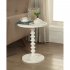  US Direct  ACME Acton Side Table in White 82796