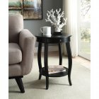 [US Direct] ACME Alysa End Table in Black 82812
