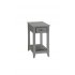  US Direct  ACME Bertie Side Table in Gray 82838